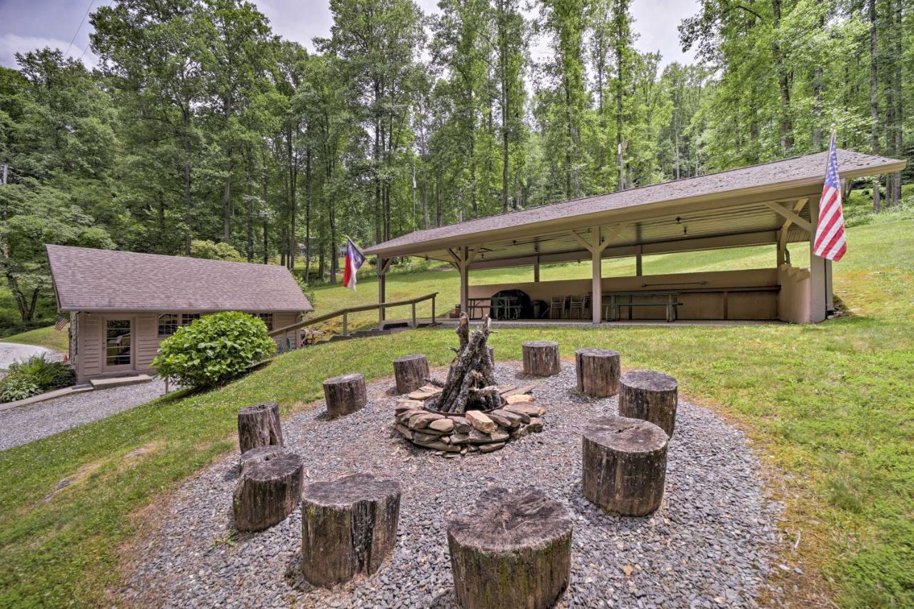 Bryson City Home With Private Fire Pit And Creek! Exterior foto