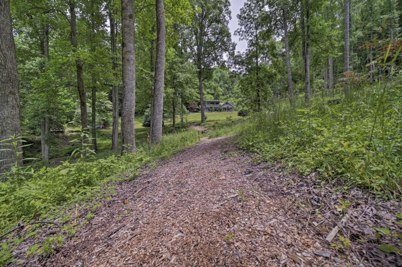 Bryson City Home With Private Fire Pit And Creek! Exterior foto