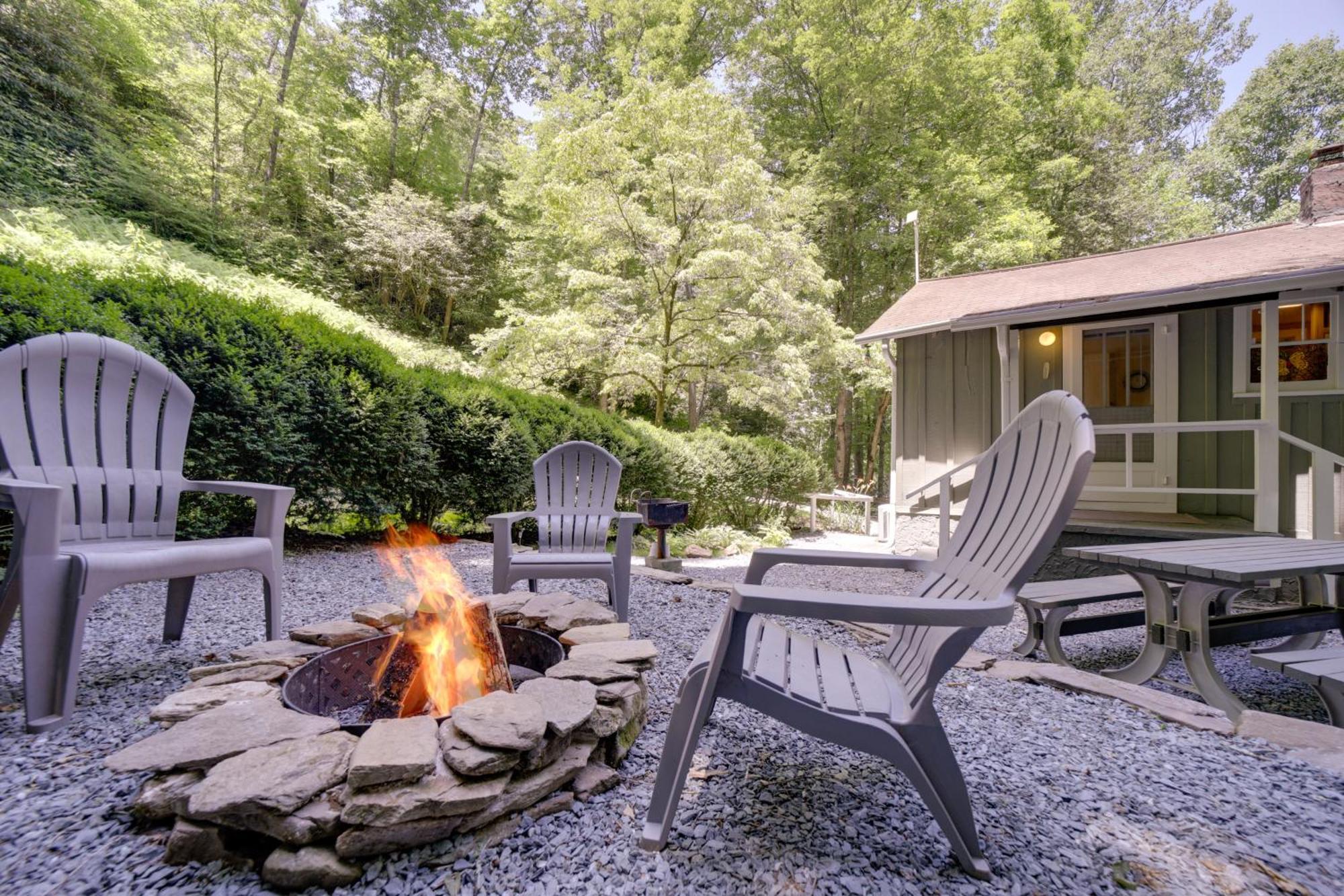 Bryson City Home With Private Fire Pit And Creek! Exterior foto